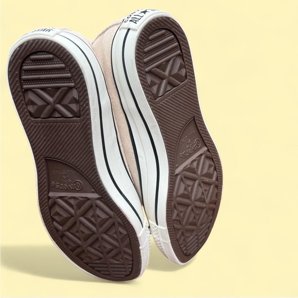 Converse Kids Beige High-Top Sneakers - Picture 5 of 6